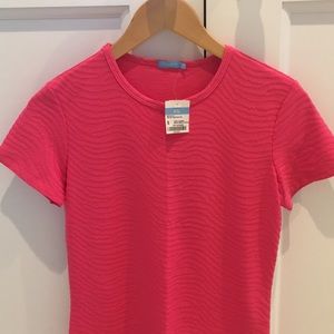 I. NWT  J. McLaughlin cap sleeve crew neck